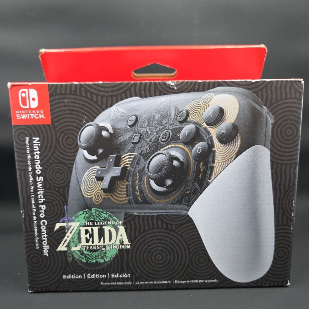 Official Nintendo Switch Pro Controller The Legend of Zelda Tears of the Kingdom