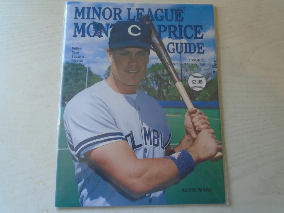 Ken Griffey Jr. + Kevin Maas Minor League Monthly Price Guides - Image 3 of 4