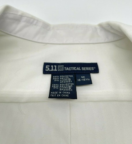 5.11 Tactical Series Mens Medium Conceal Carry Zip Button Up Shirt Cargo Pockets - Bild 11 von 12