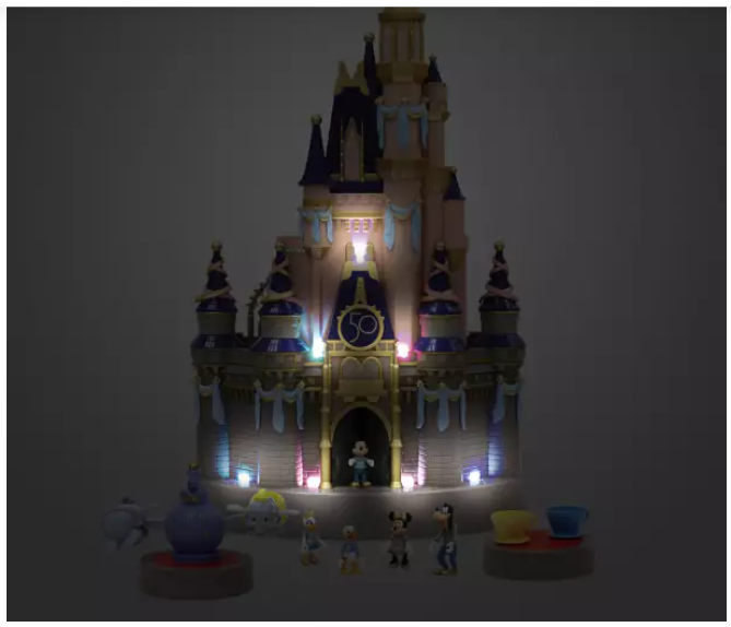 Cinderella Castle Light Up Play Set – Walt Disney World 50th