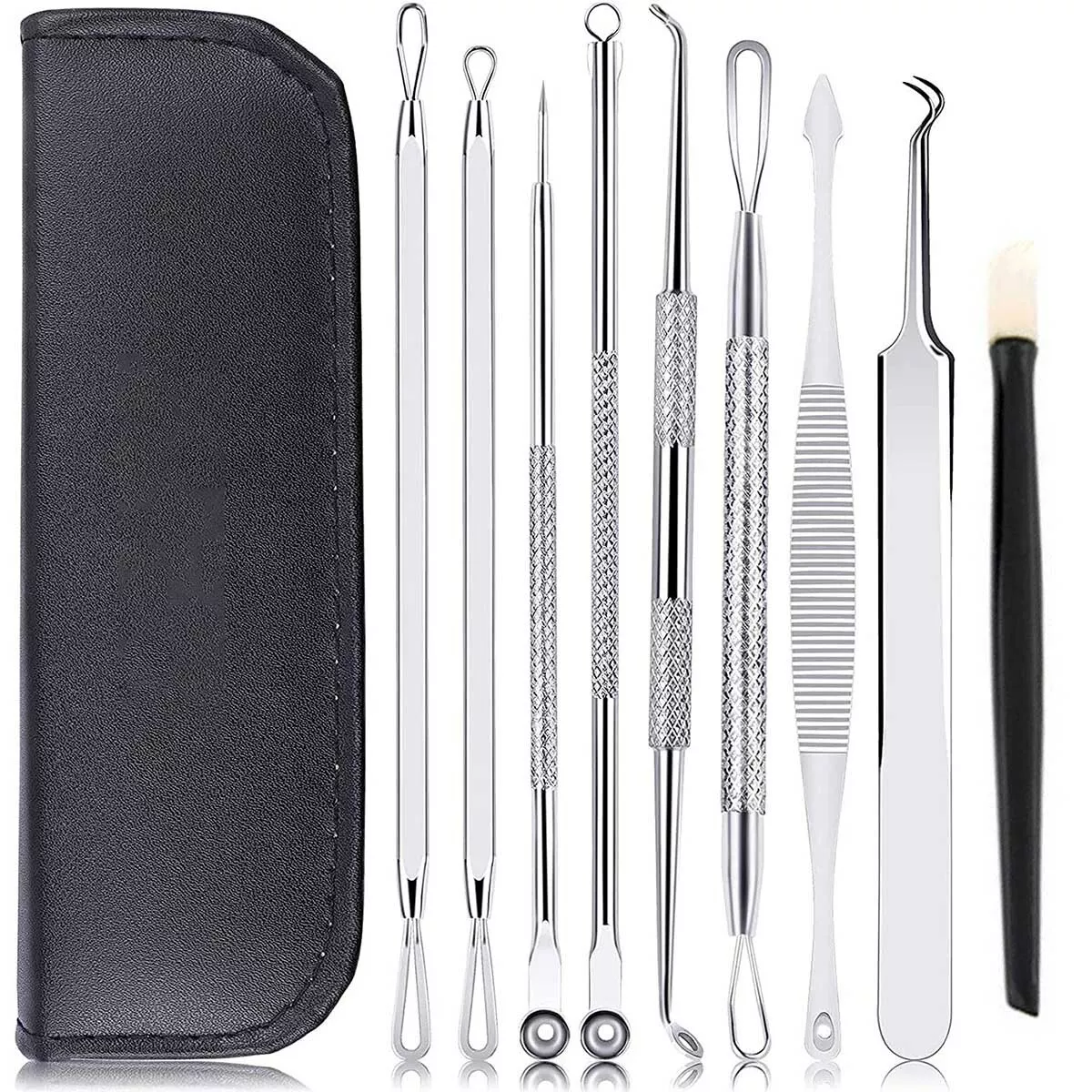 Pimple Popper tool Kit. Blackhead, Extractors, Zit, Blemish & Comedone  Removal. | eBay