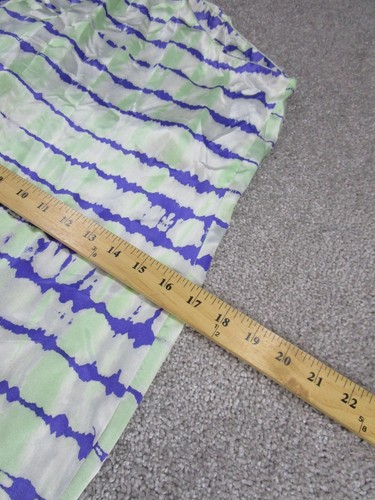 Poleci Shift Dress Womens 4 Multicolor Silk Single Shoulder - Picture 5 of 8