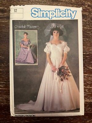 Simplicity 6763 UNCUT Sewing Pattern, Misses' Brides' or Bridesmaids' Dress, 12 | eBay UK Simplicity 6763 UNCUT Sewing Pattern, Misses' Brides' or Bridesmaids' Dress, 12 | eBay UK