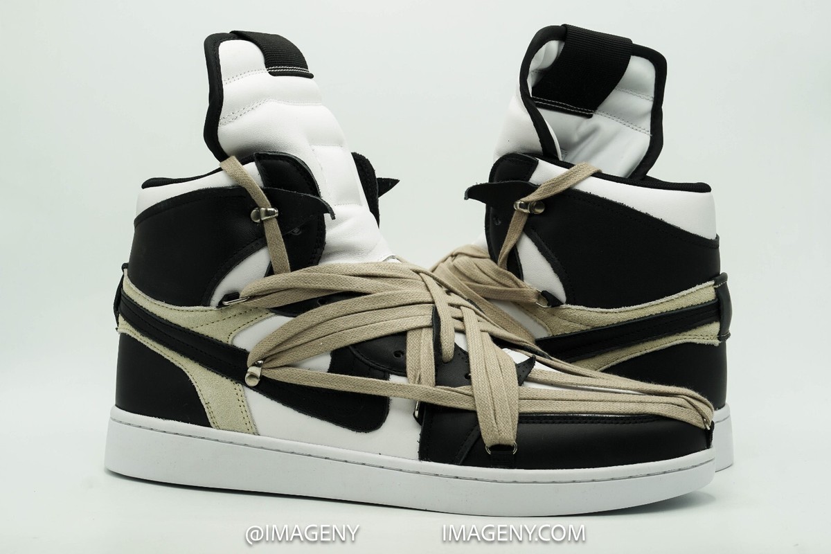 VOGAL STAND 1S NEW SIZE 12 BLACK WHITE 31735-00 RICK OWEN | eBay VOGAL STAND 1S NEW SIZE 12 BLACK WHITE 31735-00 RICK OWEN | eBay