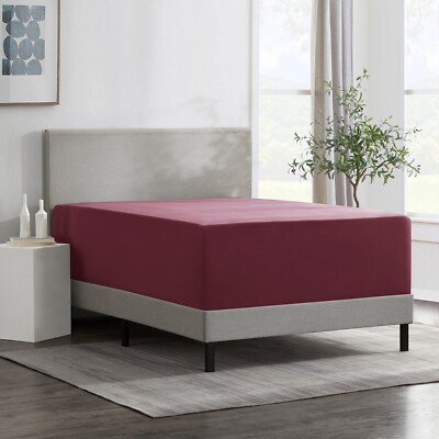 All US Size 600 TC Egyptian CottonSheet Set/Duvet Set/Fitted/Flat Burgundy