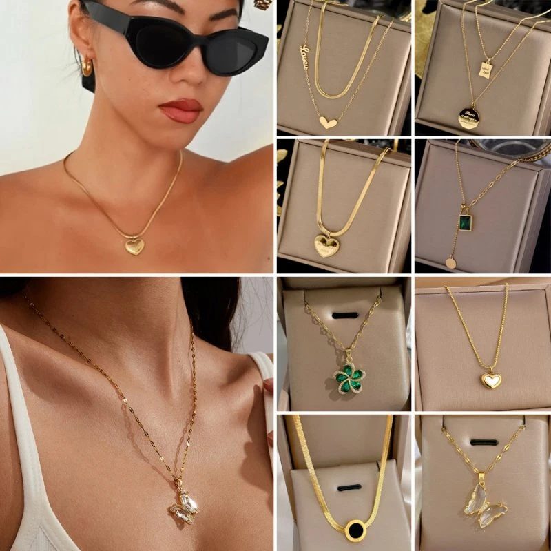 Necklace and earring clearance set for girl