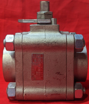 WORCESTER 2'' FLOATING BALL VALVE SS BODY 316 TRIM MAX TEMP 400 25966TSWR2
