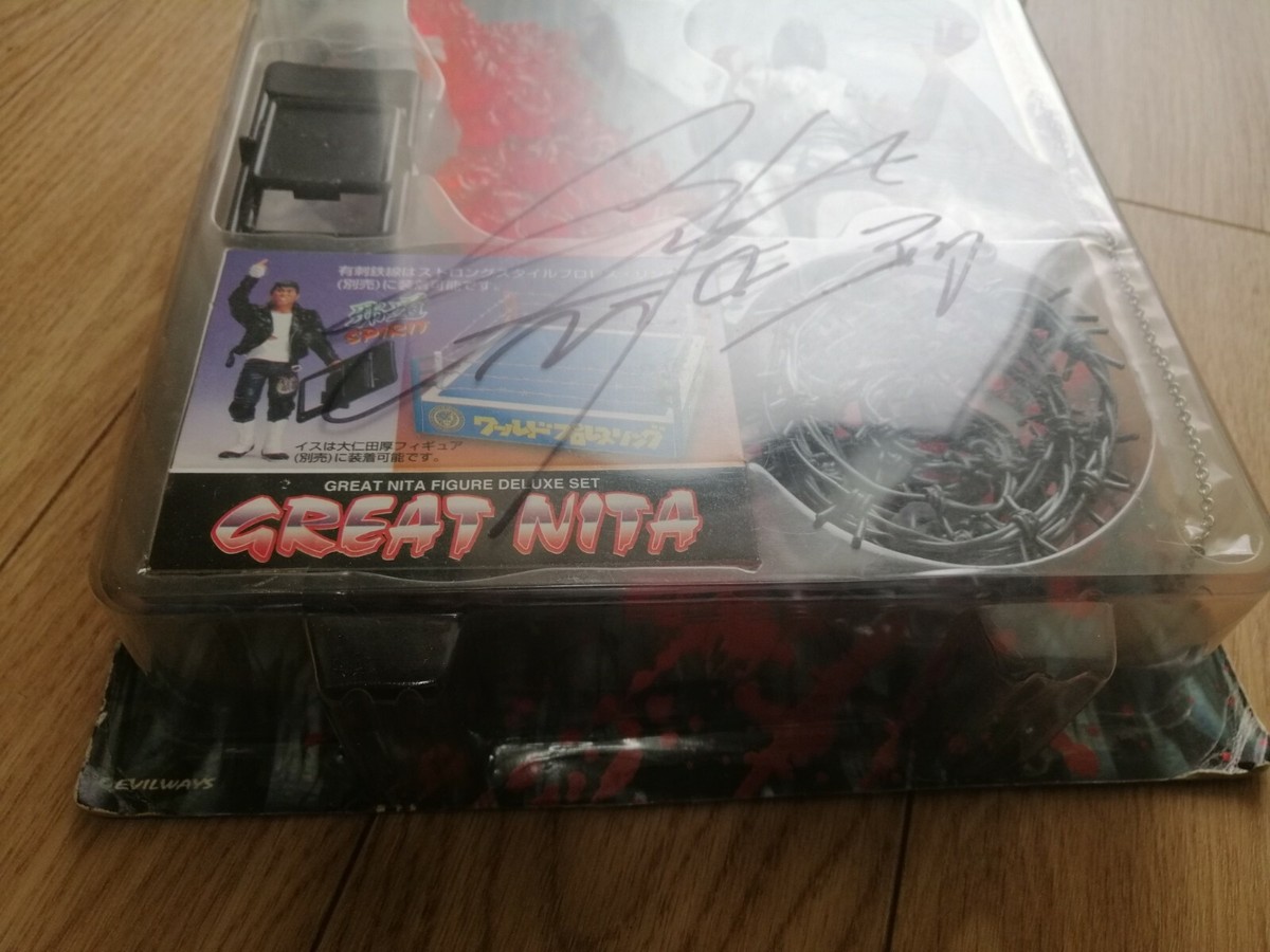 GREAT NITA Atsushi Ohnita FMW Pro Wrestling Figure NJPW JAPAN MUTA