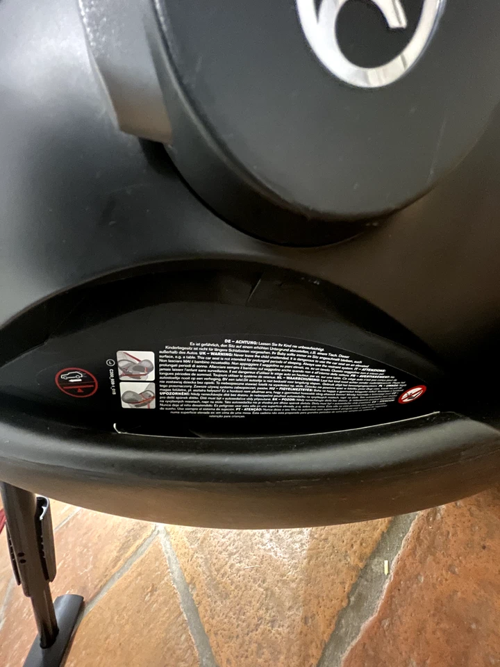 Cybex babyschale Cloud-Q SEMI-UNIVERSAL mit liegefunktion + Isofix-Basisstation - Bild 4 von 4