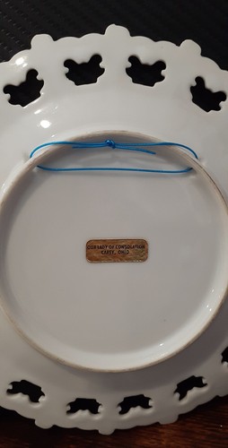 Colgante de pared vintage último súper plato oro rosa 7 pulgadas - Imagen 7 de 8