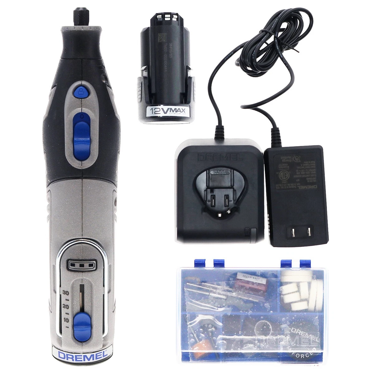 Dremel - 12 V Cordless Rotary Tool Kit