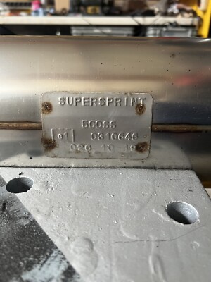 Supersprint Auspuff Fiat Abarth 