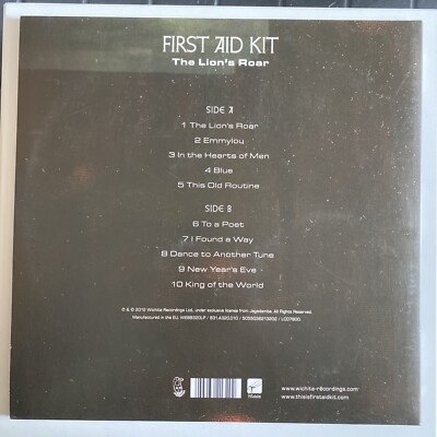 The Lion's Roar by First Aid Kit (Record, 2012) with cd The Lion's Roar by First Aid Kit (Record, 2012) with cd