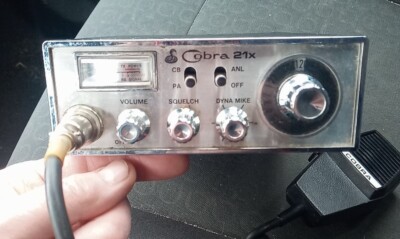 Cobra 21x CB 23 Channel Citizens Band Radio  Sought after for PLL  UNTESTED