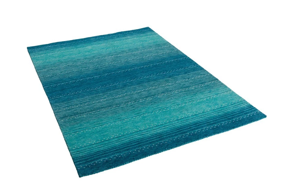 Natur Teppich Indo Gabbeh Indira Türkis Verlauf - Bild 2 von 4