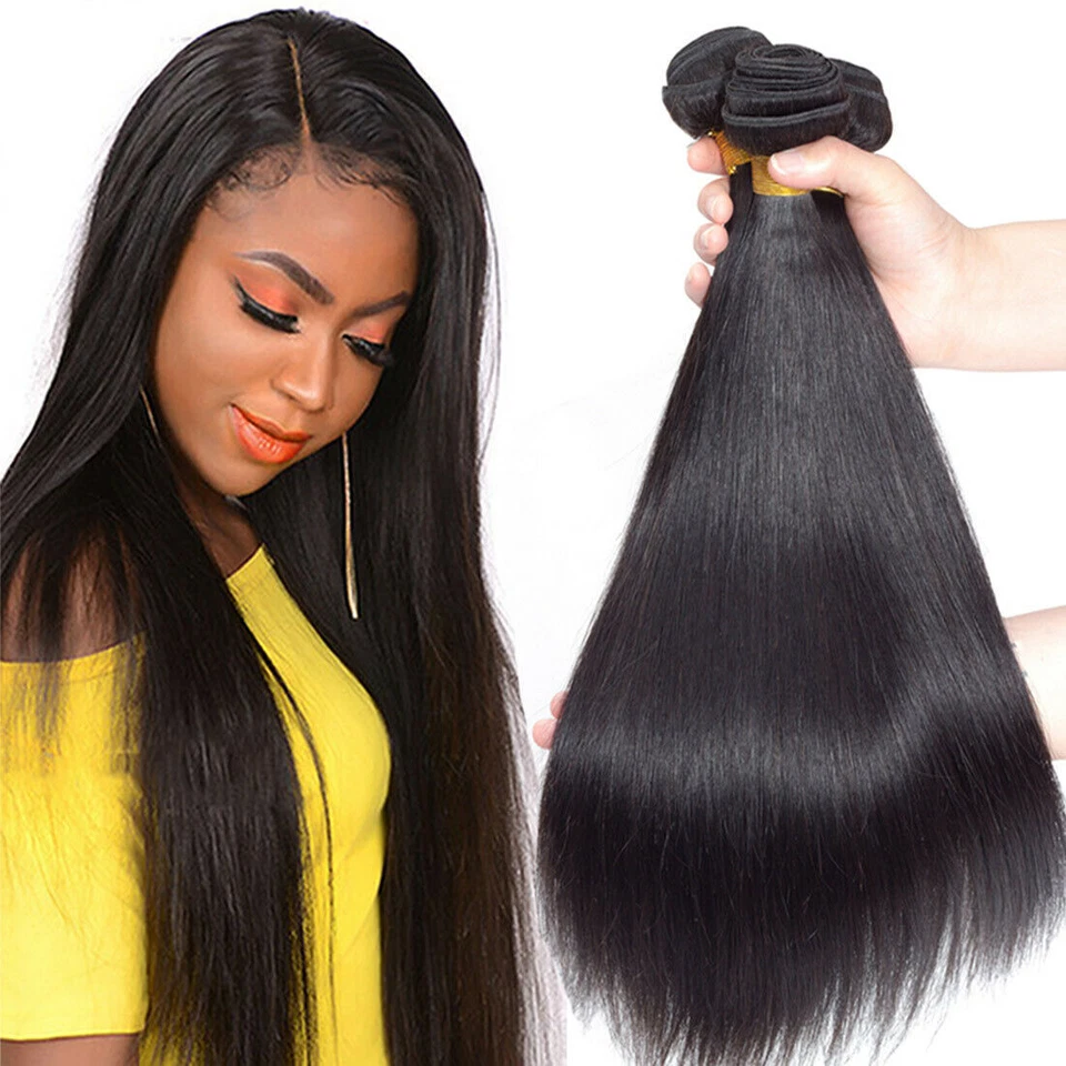 10A Human Hair Bundles Remy Virgin Hair Extensions Straight / Body / Water Curly - Image 2 of 4