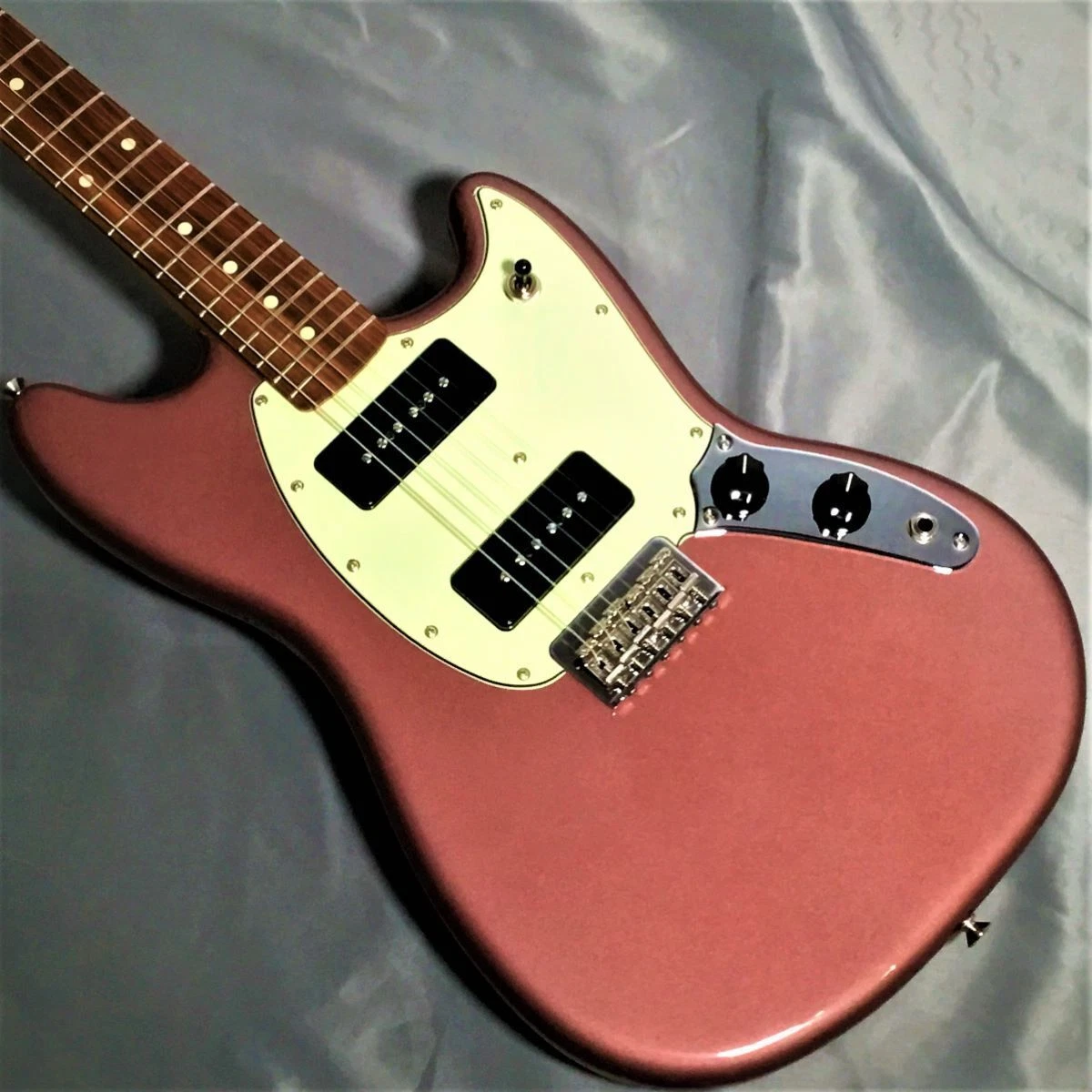 Fender Player Mustang 90 Red Made in Mexico Electric Guitar Used