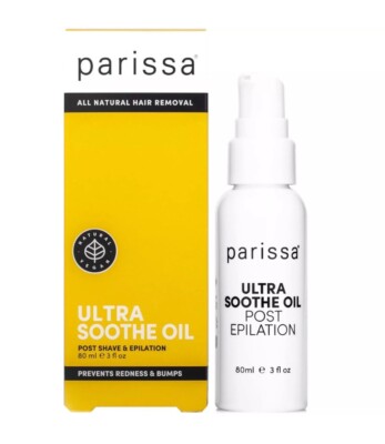Parissa Ultra Soothe Oil verhindert Rötungen & Stöße nach der Rasur 80 ml
