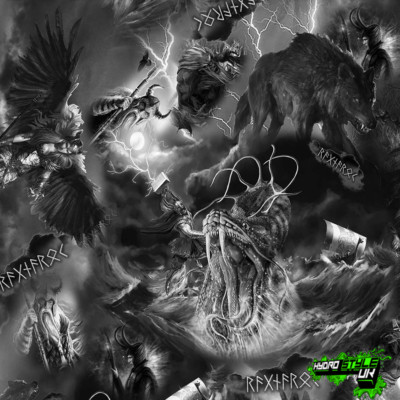 ROLLED - THOR RAGNAROK 100CM Film Hydro Dipping Graphic Dip Transfer Wasser