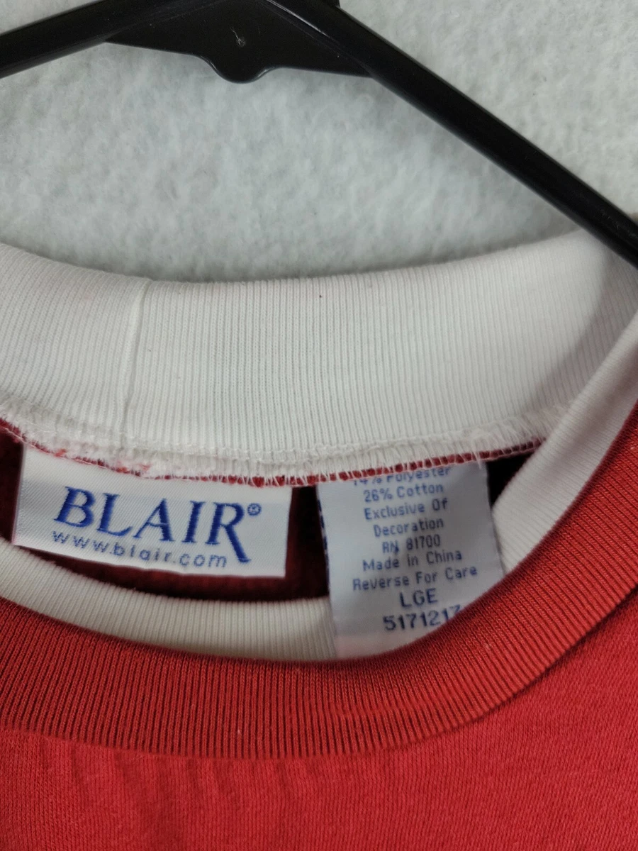 Blair Ugly Christmas Sweater Womens Large Penguins Sweatshirt eBay