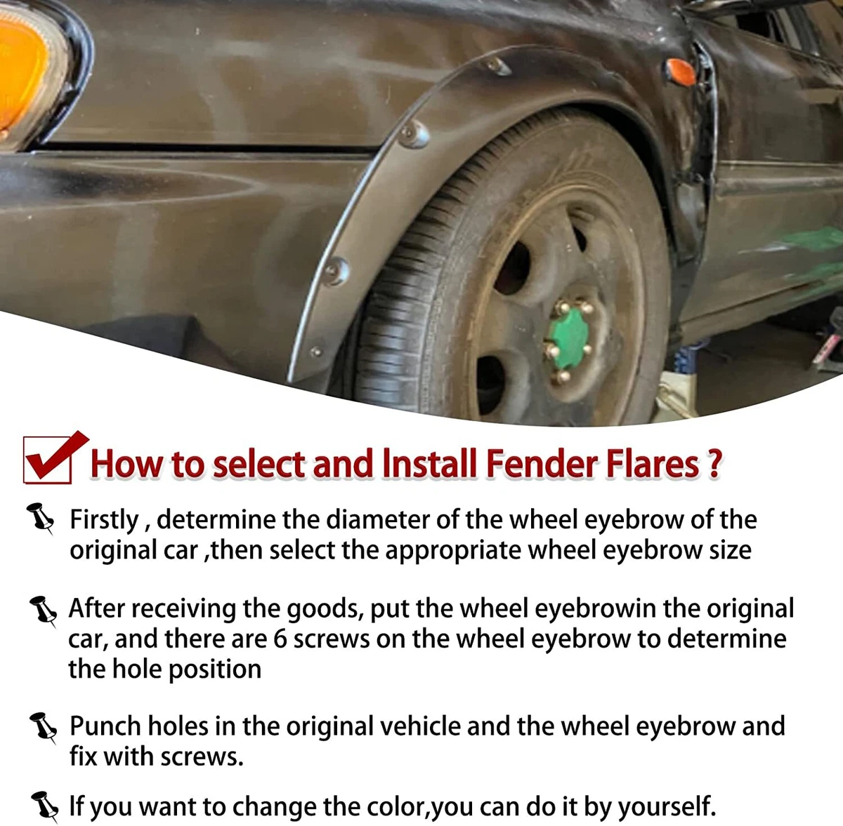 135i fender flares discount