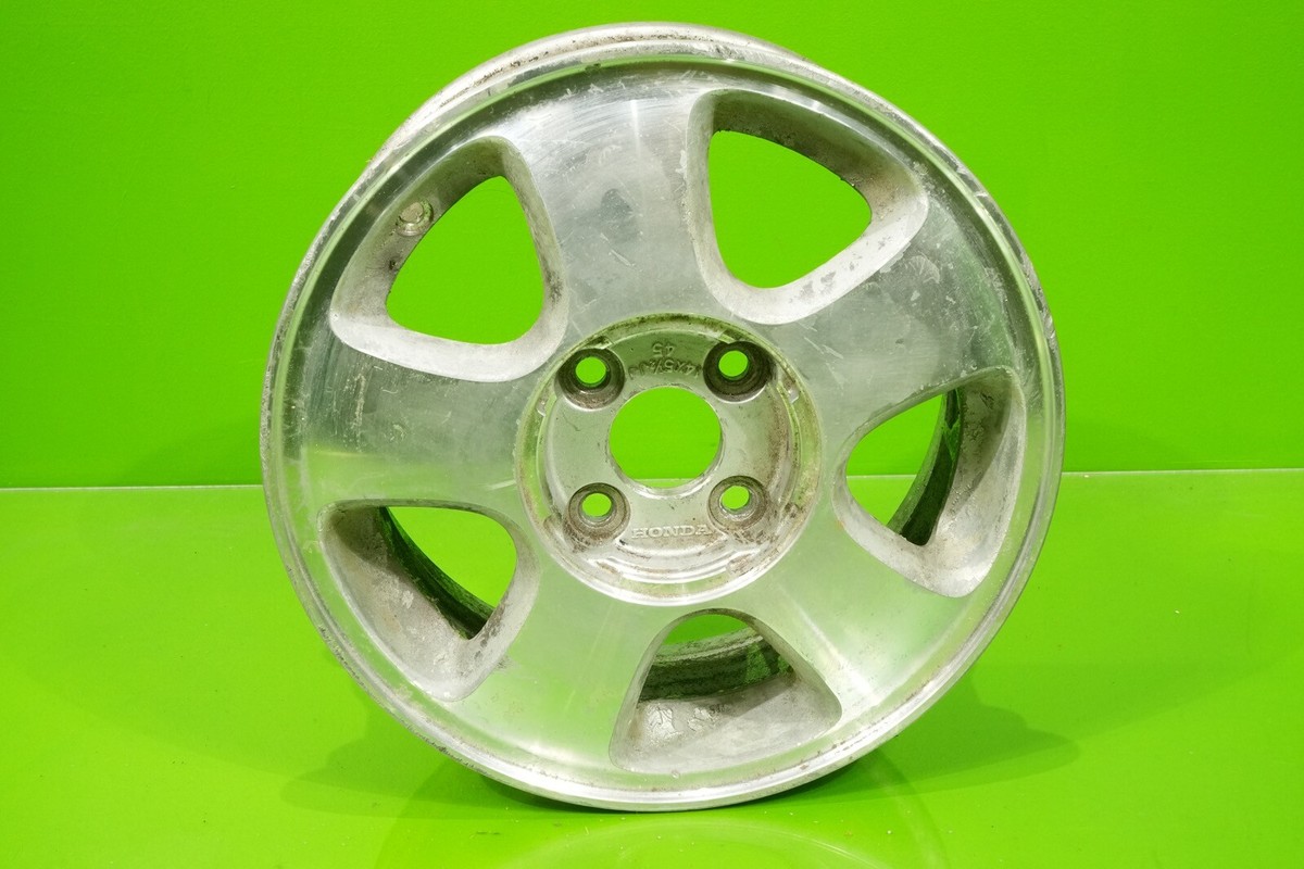Civic del Sol OEM 14” 4x100 fat 5 rim wheel 14x5 1/2 CRX Honda