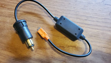 Powerlet Motorcycle Charger For Din Hella Sockets. Micro Usb Charge Connection