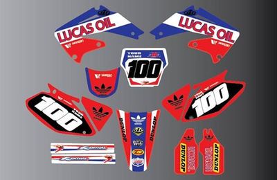 Zugstufe Grafik passend für Honda CR CRF 85 150 125 250 450 alle Baujahre und Modelle