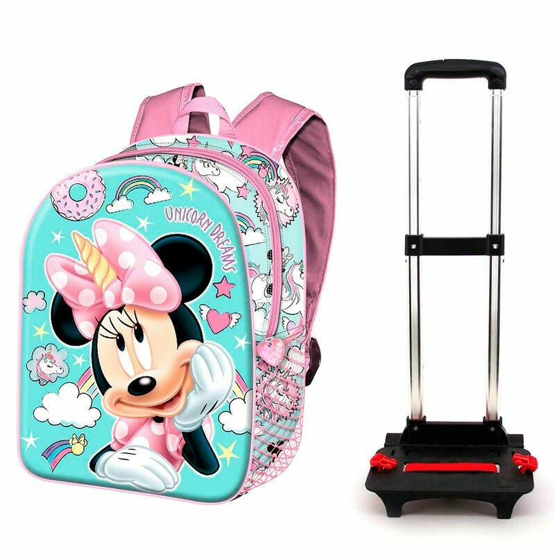 Disney Minnie Mouse Unicorn backpack and Trolley Karactermania N