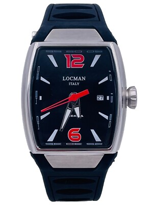 Uhr Locman Tremila 552KKR/398 Titan/Gummi 37x40mm sehr reduziert neu