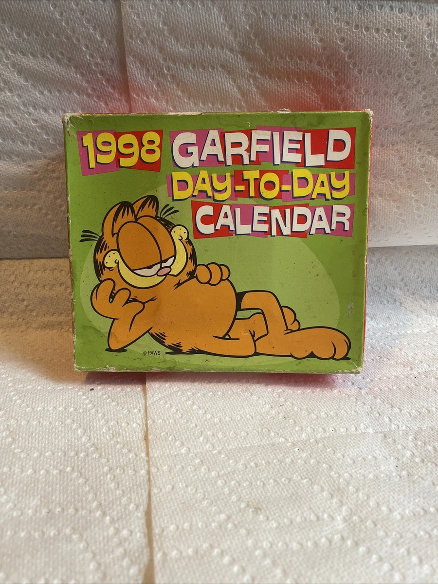 Rare Vintage 1998 Garfield Day-to-Day Calendar by Jim Davis NEW SEALED |  eBay