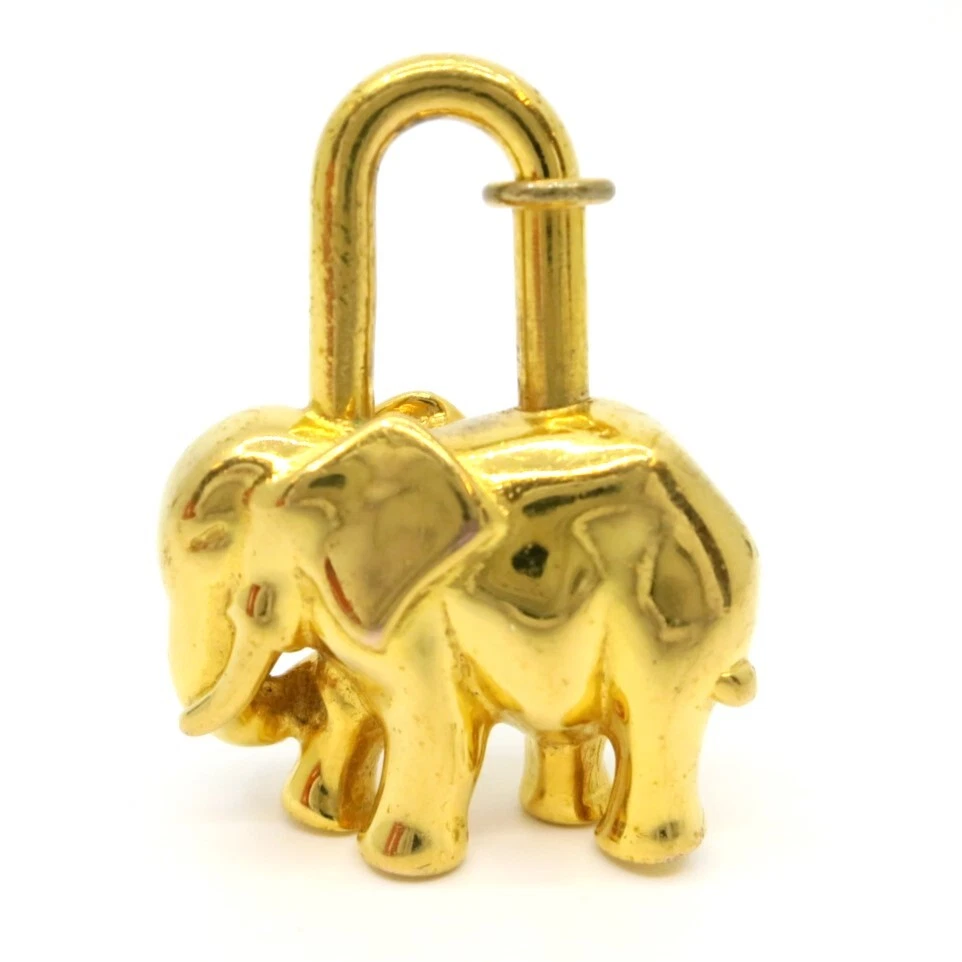 HERMÈS Autentica Collana Catene Elefante Hermes Ottone Oro #36631370