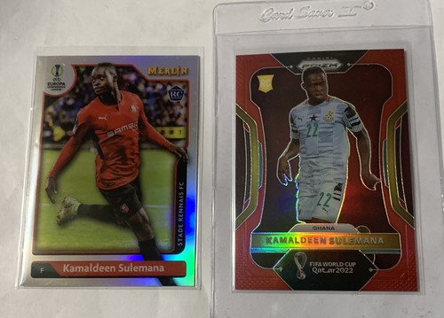 Kamaldeen Sulemana [Red] #94 2021 Topps Merlin Chrome UEFA card