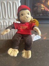 GUND Curious George Plush Stuffed Animal Kohl's Cares 2001 Small 41686