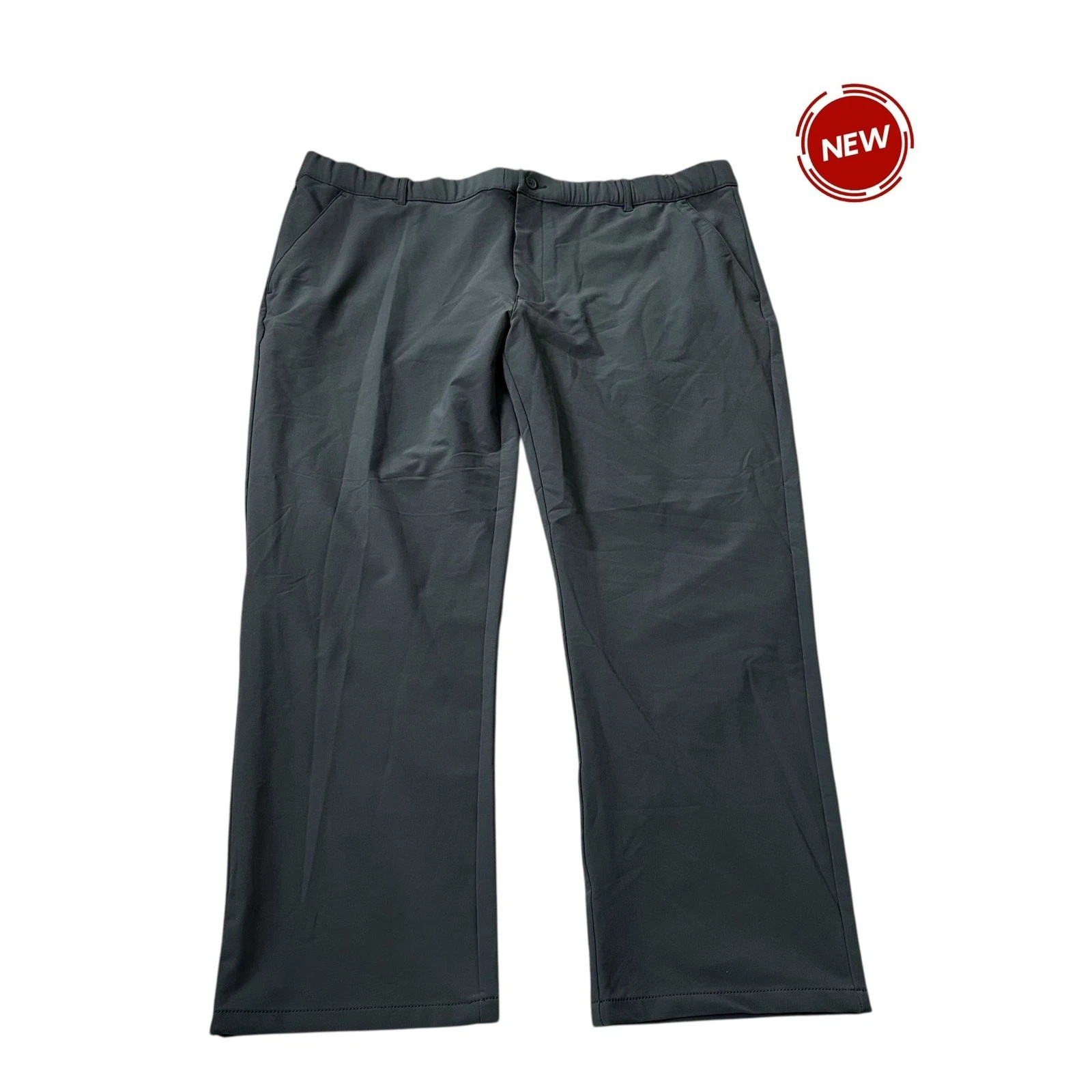 Goodfellow Gray Relax Quick Dry Tech Trouser Men's Pants Size XXL NWT | 33-15-2