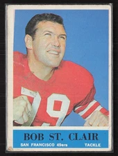 1964 Philadelphia #164 Bob St. Clair - VG/EX Set Break!