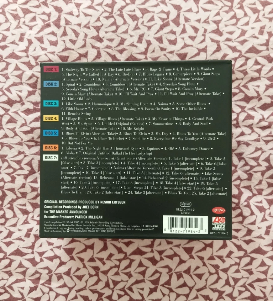 John Coltrane - Heavyweight Champion The Complete Atlantic Recordings (7-CD-Box) - Bild 2 von 4