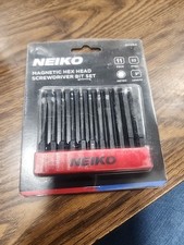 01148A Hex Allen Power Bit Set, 11-Piece Metric Sizes 1.5mm to 8mm  Magnetic...