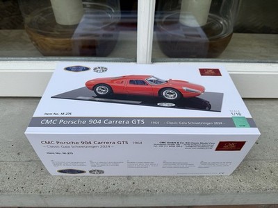 1:18 Porsche 904 Carrera GTS red 1964 Classic Gala Schwetzingen 2024 CMC M-275