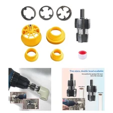 PVC Thread Maker Tool for Electric Drill for DIY Projects Cutting Threading