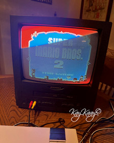 EUC Nintendo NES Action Set Console + 5 EXTRAS *NO POWER CORD or CABLES Tested