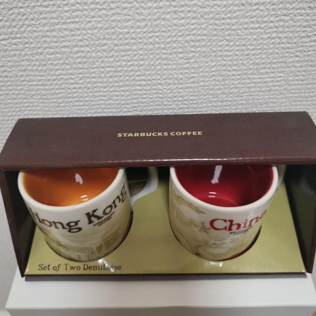 Hong Kong China Starbucks coffee MINI Mug Global Icon City Series