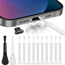 Cell Phone Speaker Dust Removal Tool Kit, Cleaner for iPhone, Samsung - 14Pcs