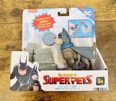 New! 2022 DC Superpets Fisher-Price Disk Launch Ace