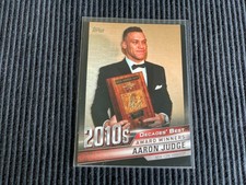 2020 TOPPS #DB-100 AARON JUDGE *BLACK DECADE'S BEST #70/299*  YANKEES