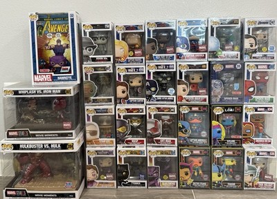MARVEL Funko POP! Entire Collection Lot (27 Items) Ironman, Spider-Man, Etc.