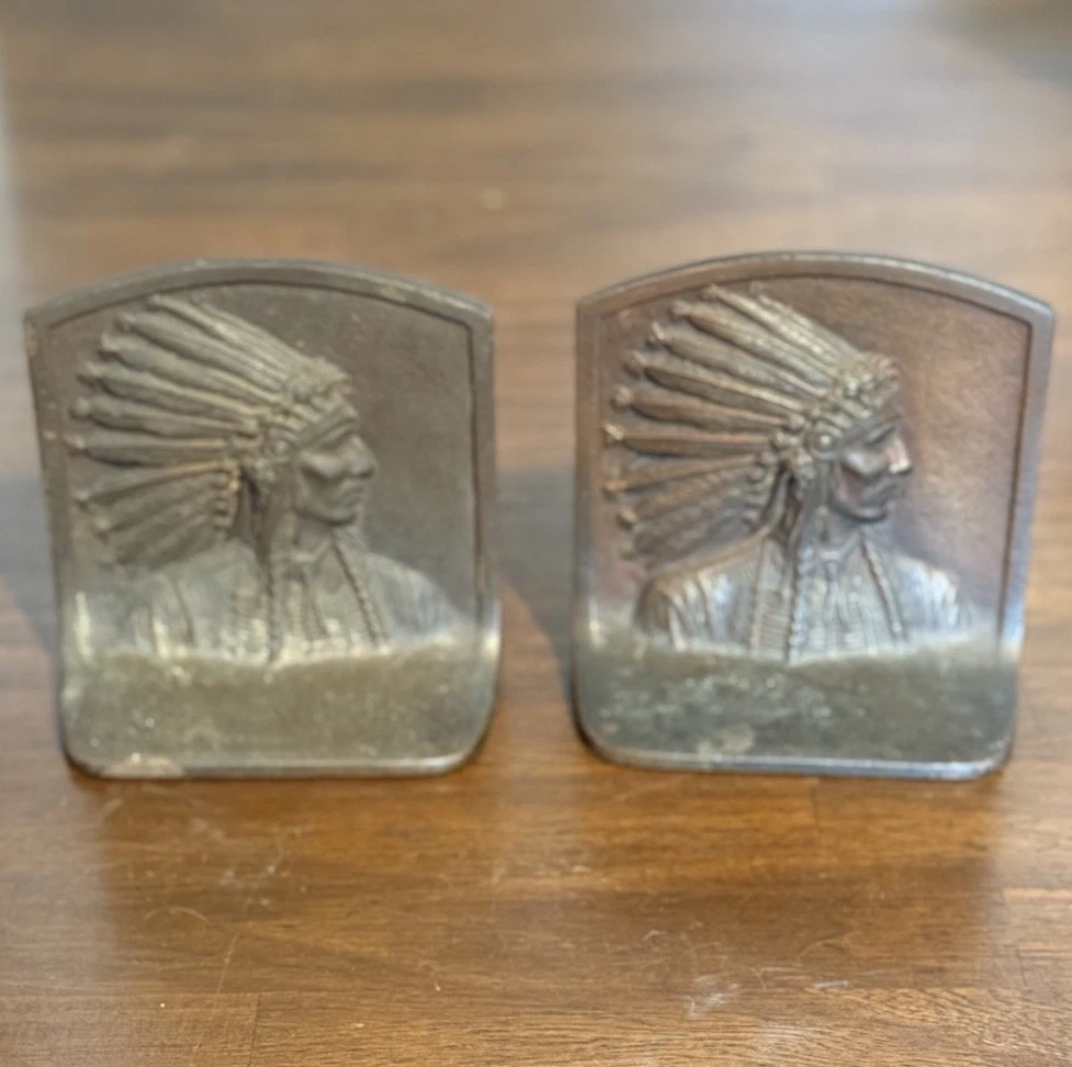 Antique Indian Bookends In Collectible Book Ends for sale | eBay