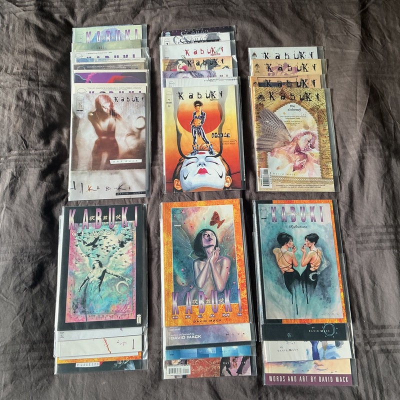 Kabuki Comic Bundle of 39 books Image comics (David Mack) rares and variants