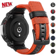 Nylon Leather Wrist Strap Band For Huami Amazfit T-Rex 3/ 2/ Pro/ T Rex Ultra 2