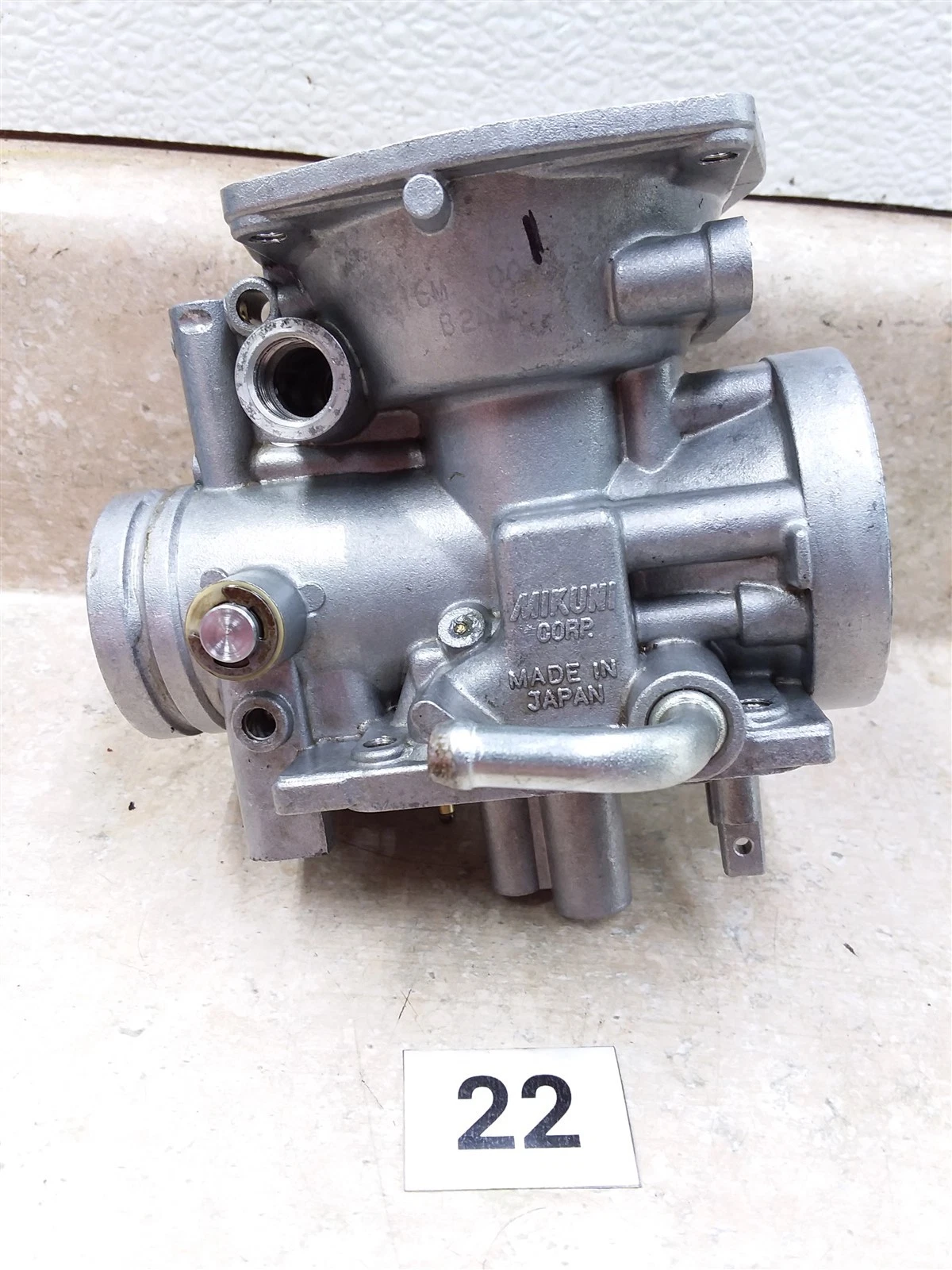 Yamaha XS400-R Seca 16M NICE Carburetor Left Outside Body 1982 1983 #22 ACP28